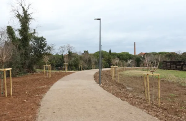 Obnovljeni del Parenzane