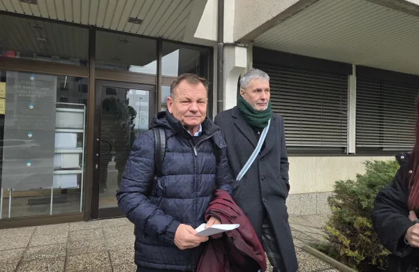Franci Matoz (levo), Bojan Požar