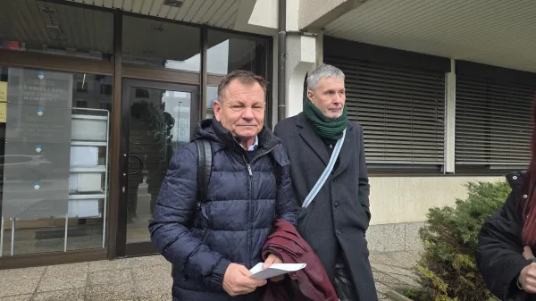 Franci Matoz (levo), Bojan Požar