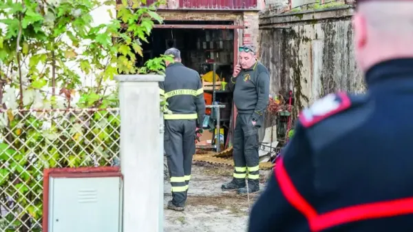 Preiskovalci pred hi&scaron;o Vita Mezzalire v Zdrav&scaron;činah