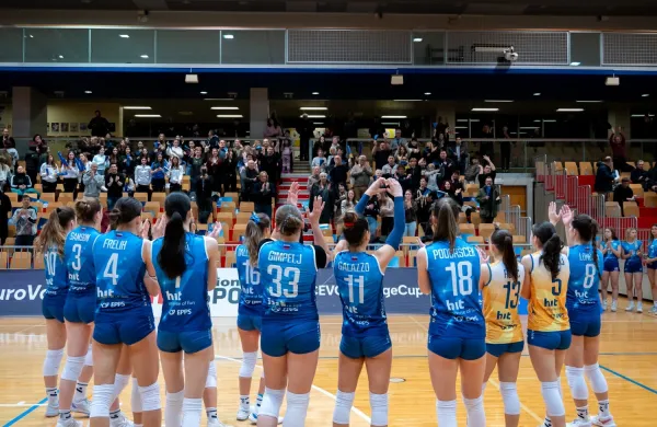 Gen i volley zmaga evropski pokal Challenge nad CSM Lugoj Nova Gorica
