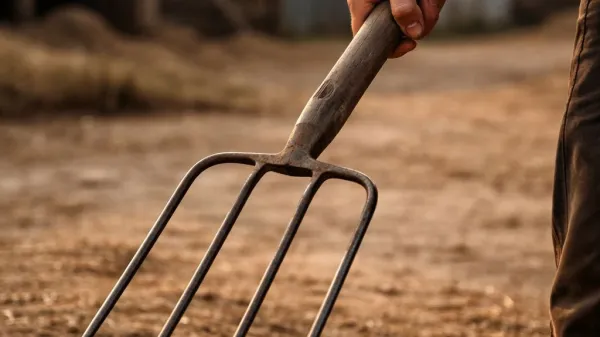 Zabadal ga je z vilami in rane polival z gnojnico