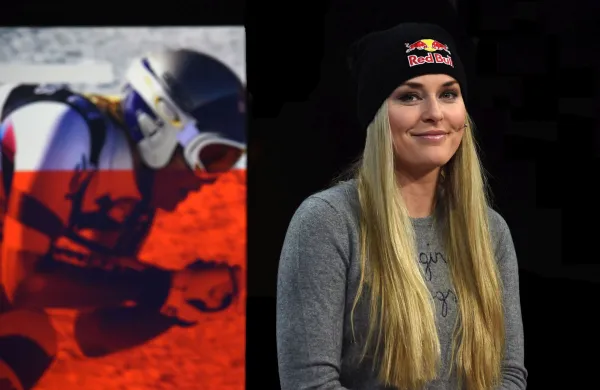  on February 8, 2017 in St Moritz, Switzerland. Lindsey Vonn