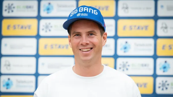 Slovenski deskar na snegu Žan Ko&scaron;ir