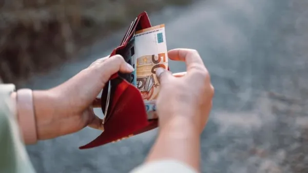 denar, denarnica, plača