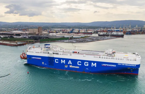 CMA CGM LNG powered CMA CGM Indianapolis