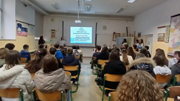 Tudi za programe koprske gimnazije je bilo veliko zanimanja.