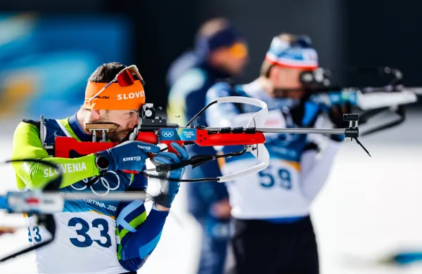 Slovenski biatlonec Jakov Fak