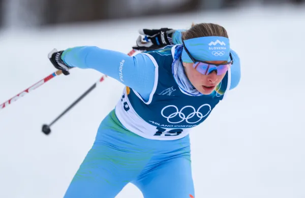 Slovenska smucarska tekacica Anja Mandeljc