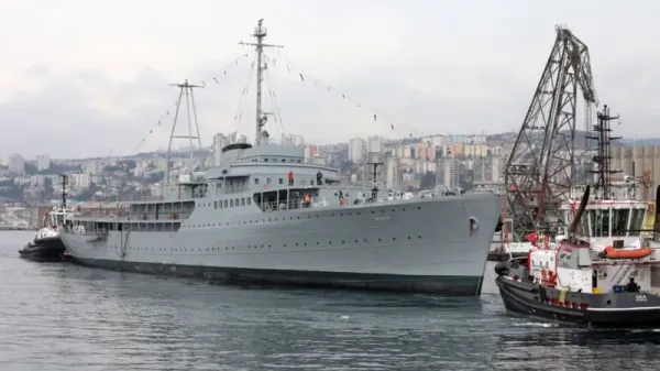 Po dolgoletni obnovi je 10. februarja lani tako v pristani&scaron;če na Reki iz ladjedelnice v Kraljevici prispela ladja Galeb, ki je bila predsedni&scaron;ka ladja nekdanjega jugoslovanskega voditelja Josipa Broza Tita.