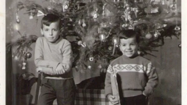 Aljo&scaron;a Žerjal in brat skiro