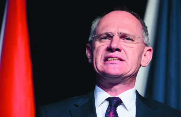 Avstrijski notranji minister Gerhard Karner.