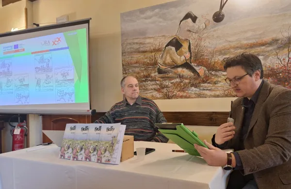 Z avtorjem Jakobom Klemenčičem se je pogovarjal Robi Jakomin iz GAL Carso &ndash; LAS KrasJakob Klemenčič