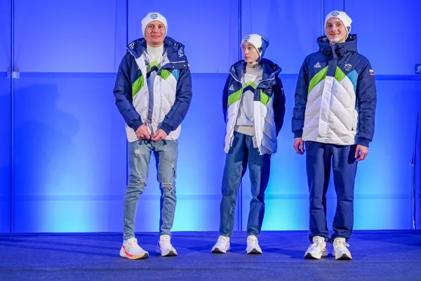 Zaprti sprejem olimpijske reprezentance Slovenije po koncu zimskih olimpijskih iger Milano Cortina 2026