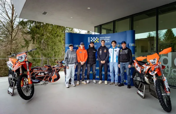 Med elitnimi dirkači tudi Enej Kr&scaron;evan