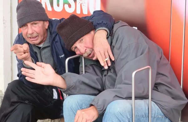 Senad (levo) in Riko leta 2021 na &Scaron;kofijah.