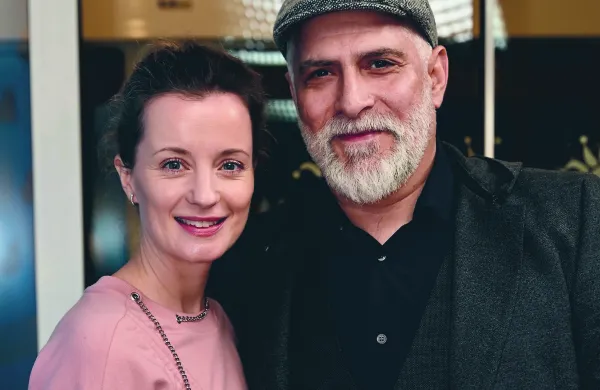 Sebastian Cavazza in Ajda Smrekar par že 13 let