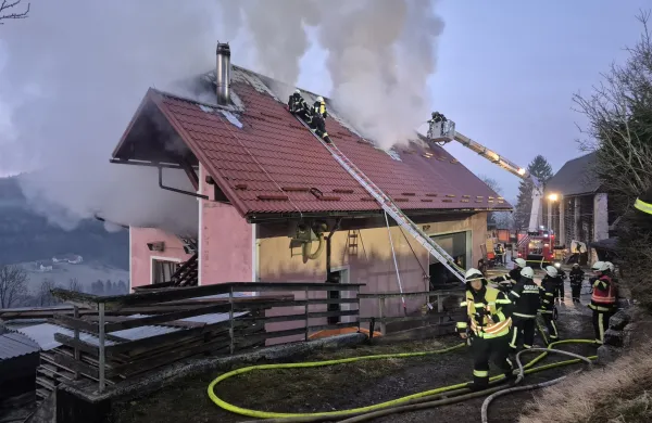 Zgorela mizarska delavnica v Gorenjih Novakih, požar gasilo 80 gasilcev