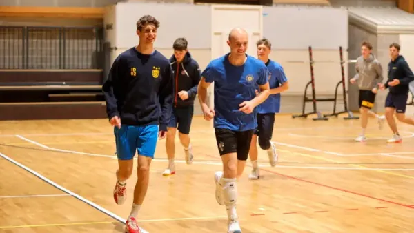 Odbojkarji &scaron;portnega združenja Soča nastopajo v mo&scaron;ki B-ligi.
