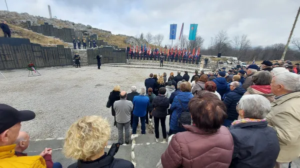 Trnovo, spominski park, odprli so obnovljen spominski park v Trnovem