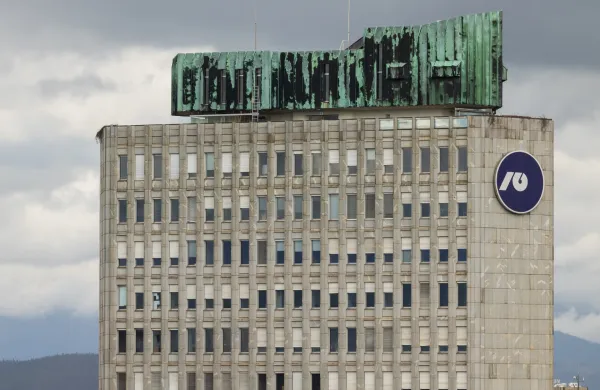 Ljubljana.Poslopje Ljubljanske banke.