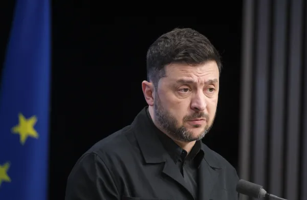 "Upamo, da ena oseba v Evropski uniji ne bo blokirala 90 milijard evrov" Volodimir Zelenski