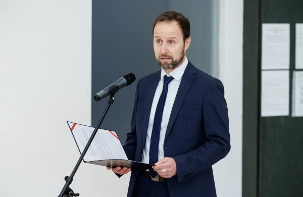 Župan Ilirske Bistrice Gregor Kovačič.