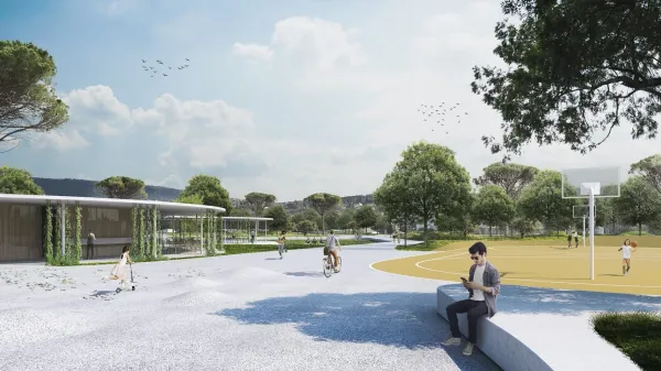 V Urbanem parku Bonifika končno tudi pikniki pod drevesi