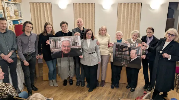 Poklon Miroslavu Ko&scaron;uti in Andreju Medvedu