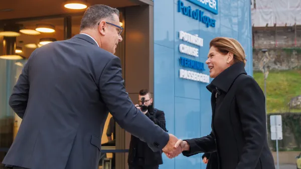 Slovenija, Koper, 15.01.2026, 15. januar 2026Obisk vlade na obalno kra&scaron;ki regiji, politika, Alenka Bratu&scaron;ek,Foto: Tomaž Primožič/F.A.Bobo