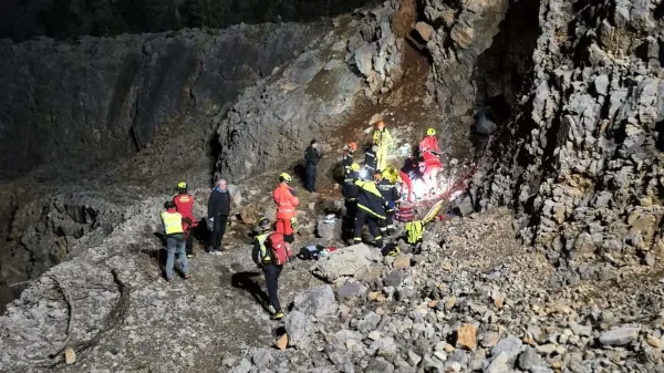 smrtna nesreča, marko gori&scaron;ek, kamnolom, ilirska bistrica, gorski re&scaron;evalec