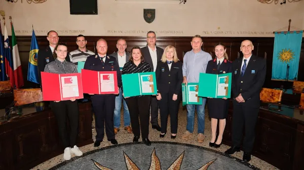 Podelili so priznanja civilne za&scaron;čite