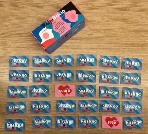 Projekt Kiss&Go je v svoji osnovi memory spominska igra.