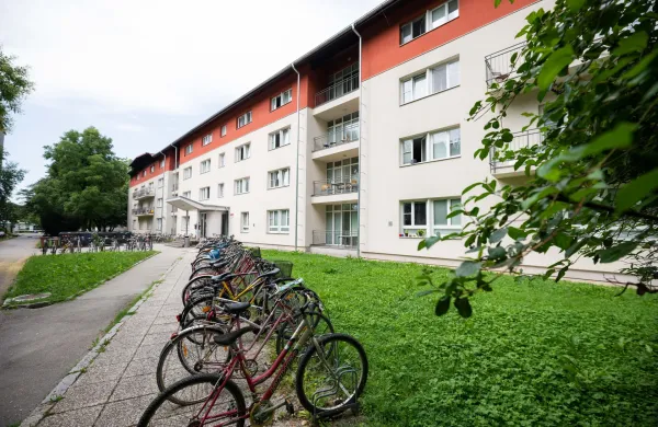 Ljubljana.Studentsko naselje Rozna dolina.