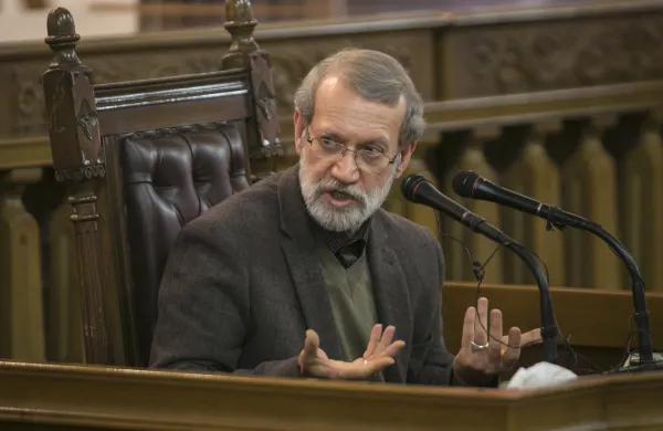 Predsednik iranskega parlamenta Ali Laridžani.