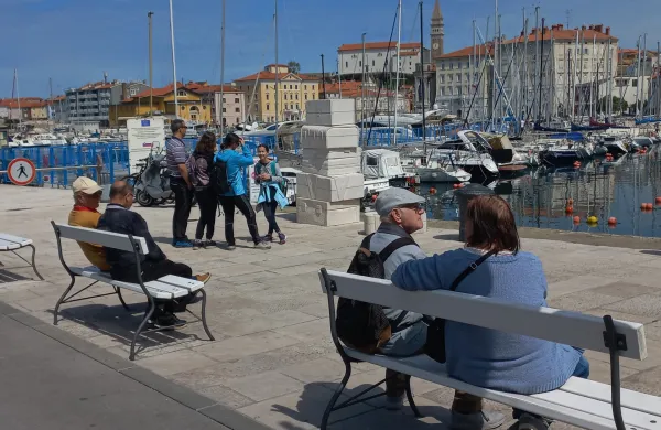 Piran, prazniki, obisk, turisti, sprehajalci