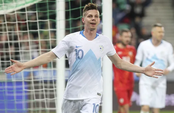 Nogomet, kvalifikacije euro 2020 - Slovenija: Severna Makedonija Miha Zajc