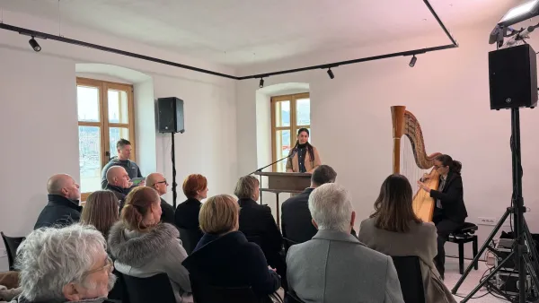 Dogodek ob koncu gradbenih del na objektu Lu&scaron;ke kapitanije.