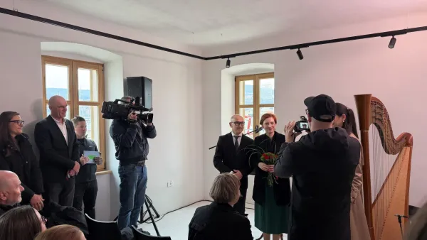 Dogodek ob koncu gradbenih del na objektu Lu&scaron;ke kapitanije.