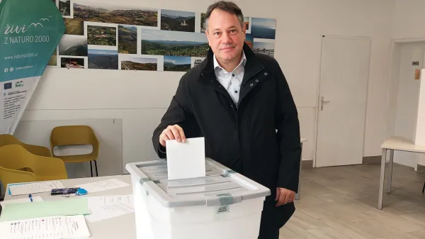 volitve Matej Arčon Gibanje Svoboda voli&scaron;če KGZ Nova Gorica 