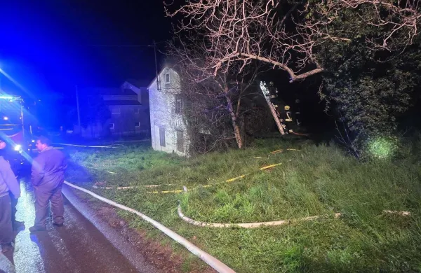 Budanje: ponoči gorela nenaseljena hi&scaron;a, &scaron;kode za 20.000 evrov