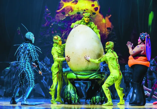 Cirque du Soleil: &ldquo;En kostum črička nastaja približno 75 ur&rdquo;