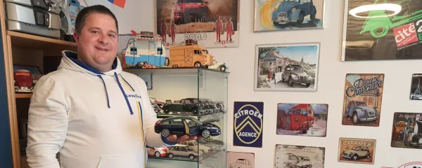 Goran Jurinčič je hi&scaron;o spremenil v kraljestvo Citro&euml;na