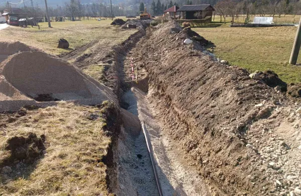 Kablovod med Kobaridom in Bovcem je dokončan