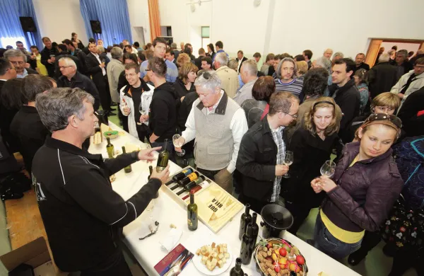 Planina pri Ajdov&scaron;čini, pinela poku&scaron;ina vina
