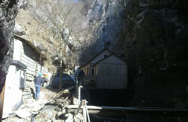 Objekti Franje pred rekonstrukcijo.