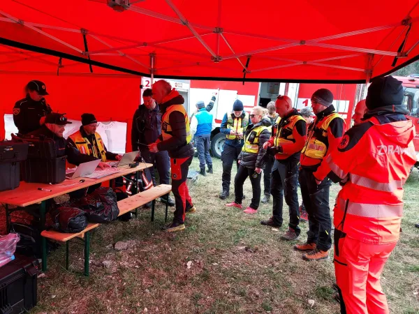 Z dana&scaron;nje vaje v vasi Vodice