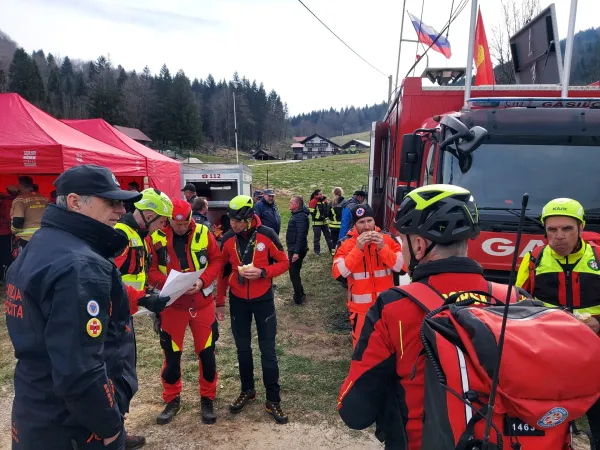 Z dana&scaron;nje vaje v vasi Vodice