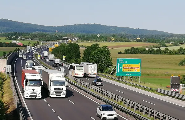 avtocesta, Postojna, izvoz, priključek