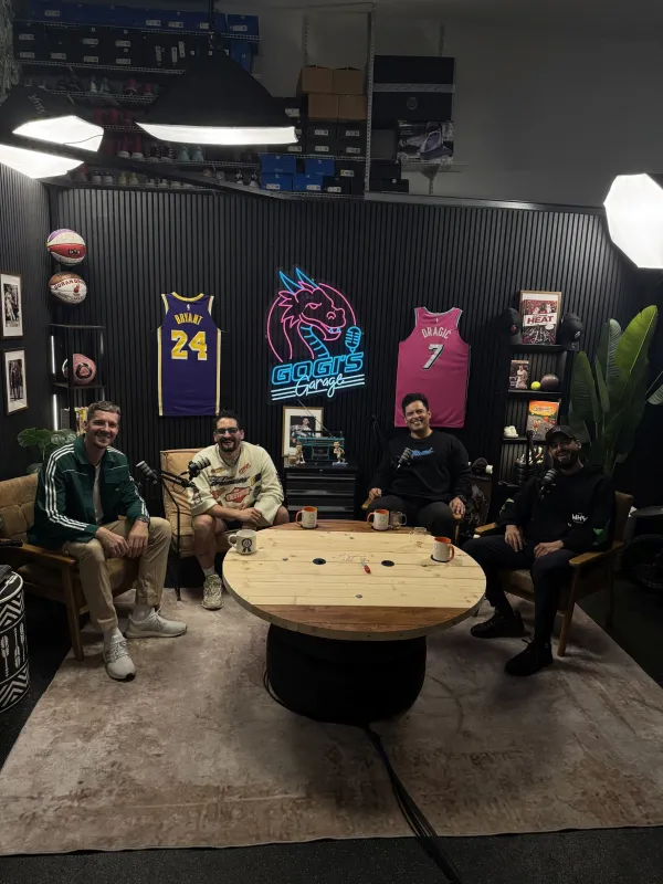 Goran Dragić po karieri zagnal podkast Gogi's Garage